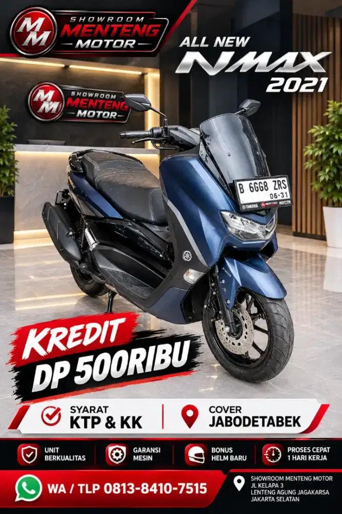 ALL NEW NMAX KREDIT DP 500RIBU SYARAT KTP&KK