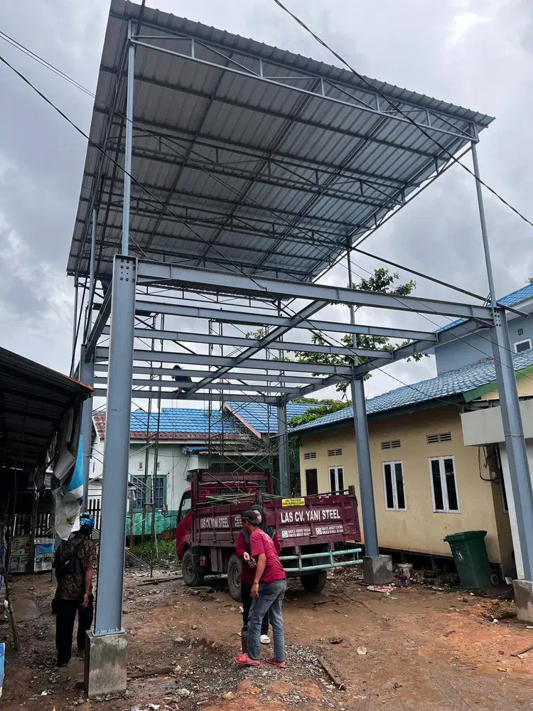 Pembuatan Konstruksi Baja Berat WF