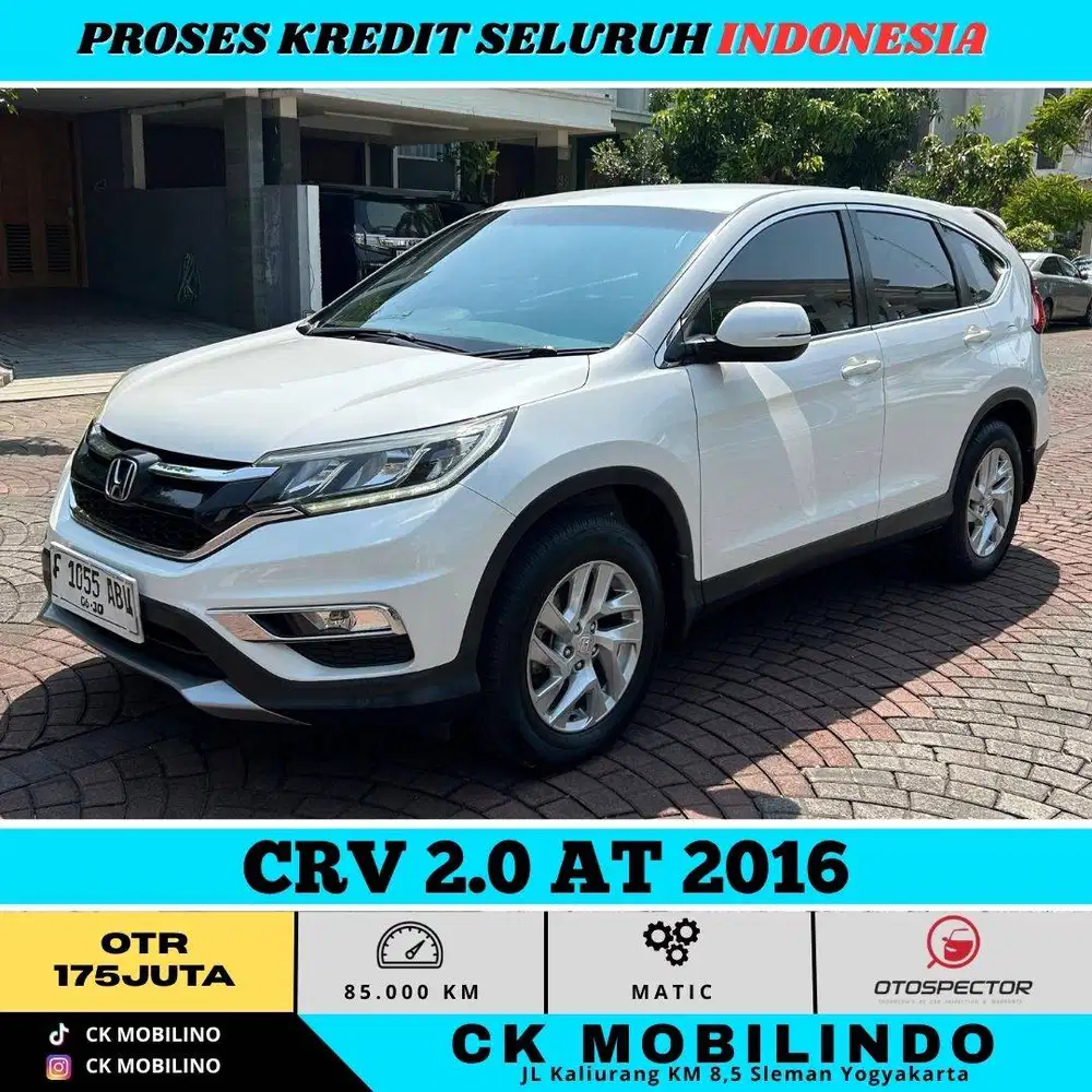 HONDA CRV 2.0 AT 2016 PUTIH PEMAKAIAN 2017