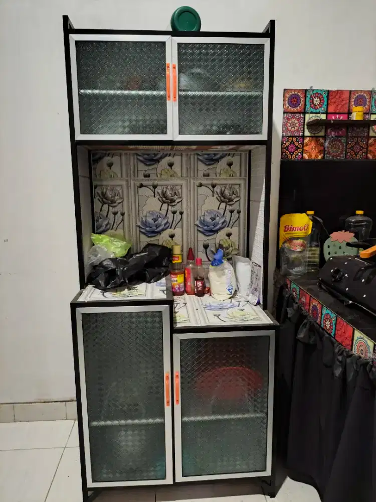 DIJUAL RAK PIRING HITAM ga kepake NEGO