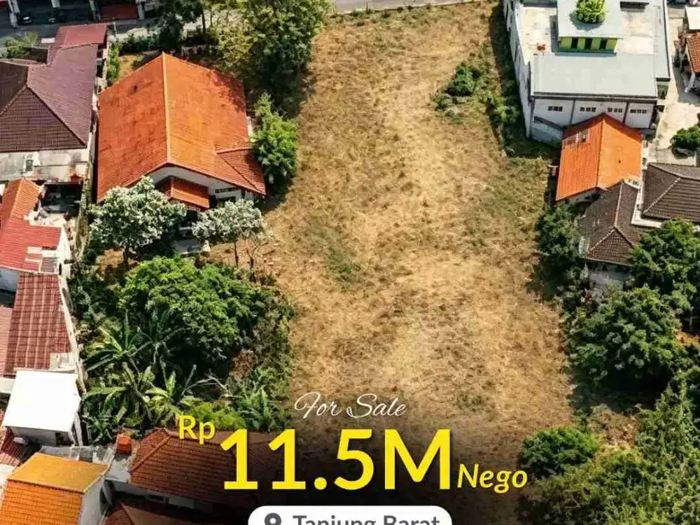 di Jual Tanah Strategis Tanjung Barat
