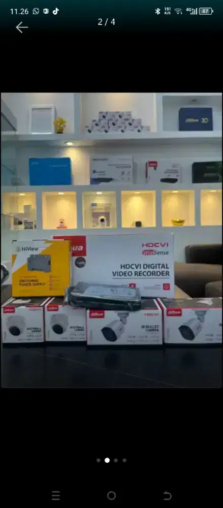 Paket CCTV Analog Dahua 4Ch