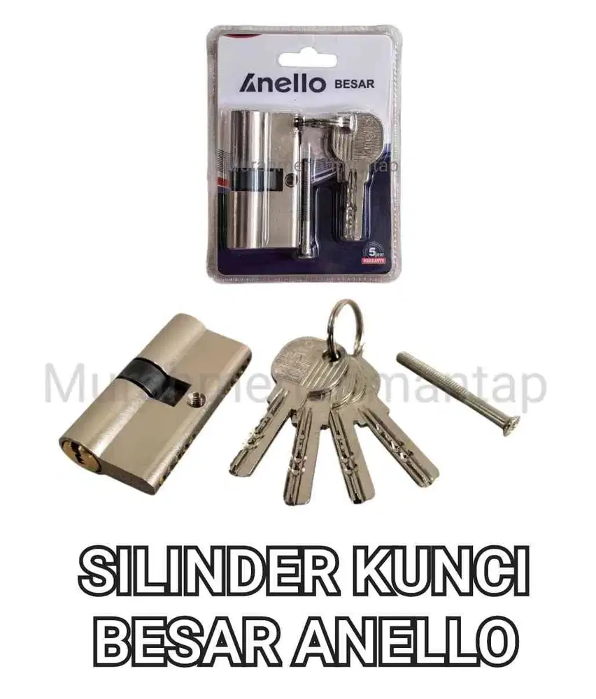 SILINDER KUNCI PINTU BESAR ANELLO / ANAK KUNCI PINTU / CYLINDER KUNCI