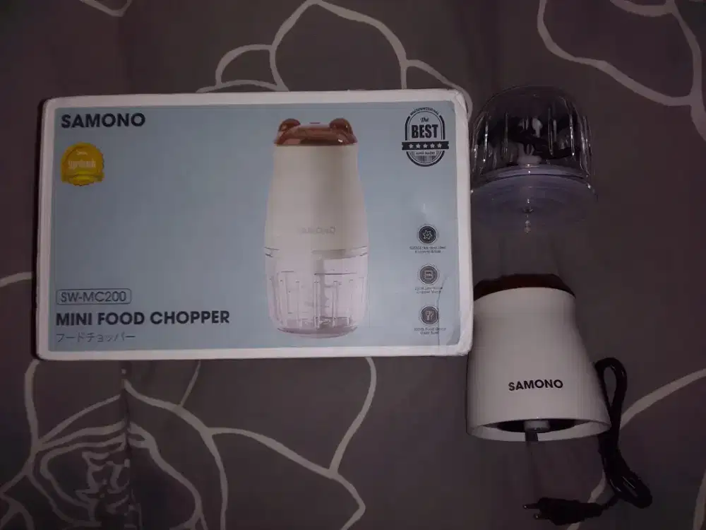 Food Chopper Wadah Kaca Samono