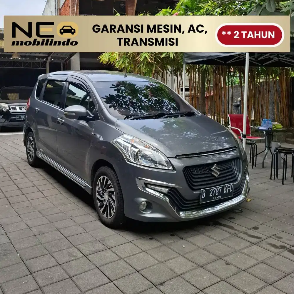 [ Garansi Mesin Matic ] SUZUKI ERTIGA 1.4 DREZA BENSIN AT 2016 ABU ABU
