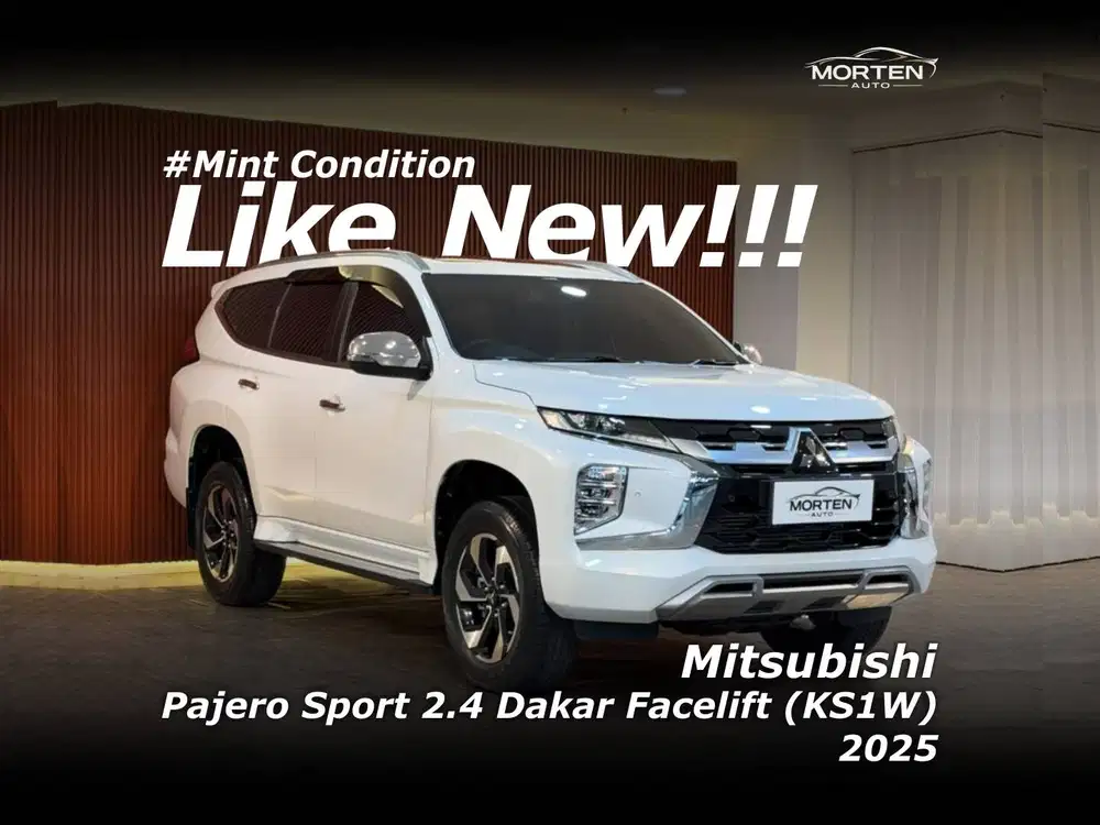 [LIKE NEW!!!] Mitsubishi Pajero Sport 2.4 DAKAR 4x2 (KS1W) FL 2025
