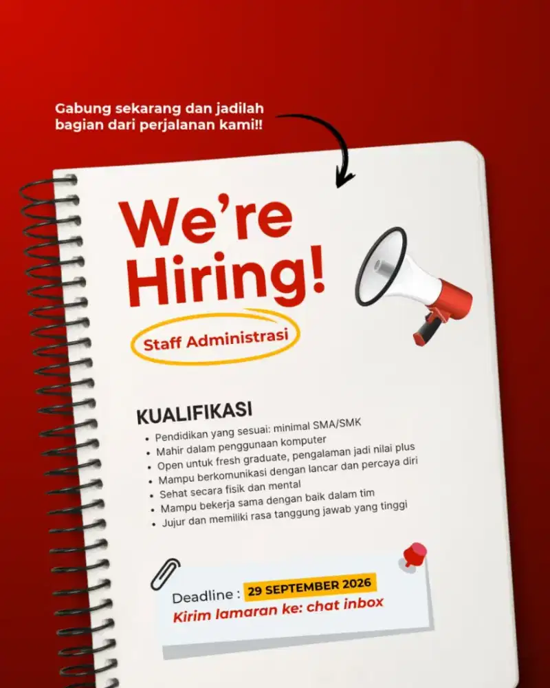 LOWONGAN KERJA ADMINISTRASI DKI JAKARTA