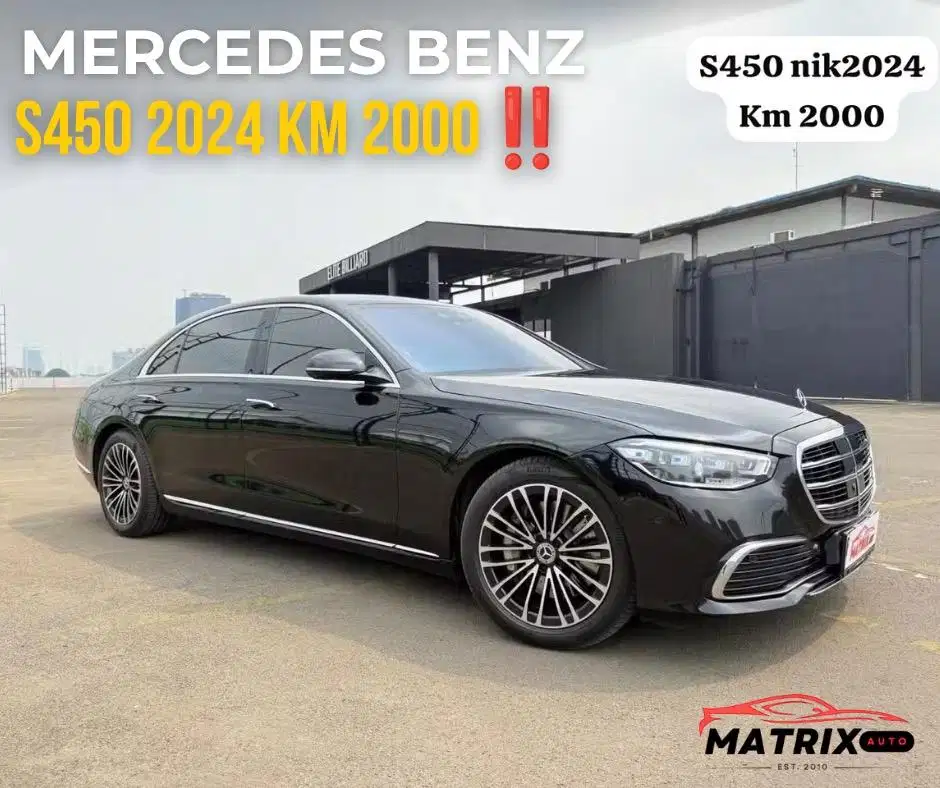 [KM 2000] MERCEDES BENZ S450 2024! MERCEDES BENZ S450 2024! S450 2024!