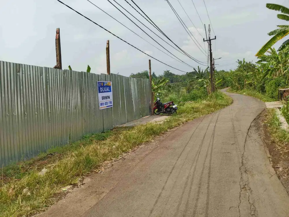 Tanah Luas 3000 meter Dekat SMA Ciomas Bogor