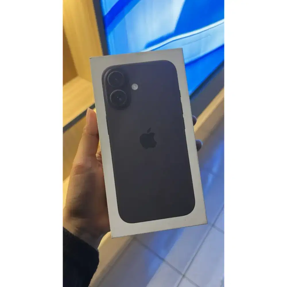 iPhone 16 new black 128 gb