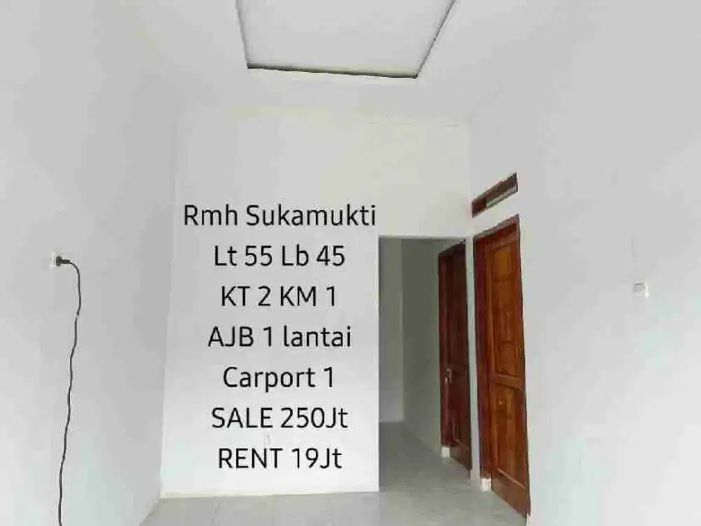 Rumah di Kompleks Sukamukti Katapang