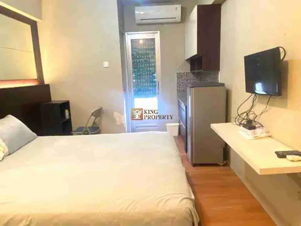 Tinggal Bawa Koper! Studio 21M² Green Bay Pluit Greenbay Full Furnished, Interior Rapi Minimalis Modern