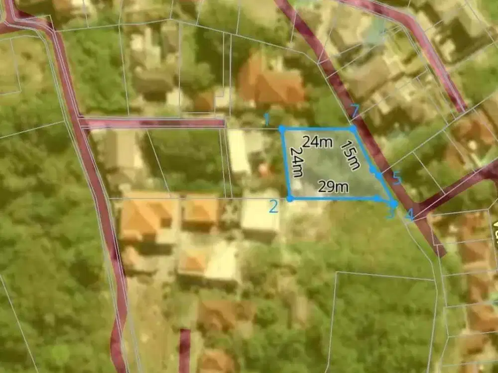 tanah lokasi strategis dan zona kuning