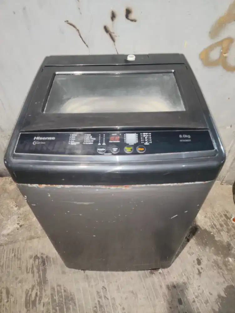 MESIN CUCI 1 TABUNG HISENSE 8KG OTOMATIS NORMAL
