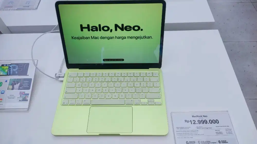 Ready Macbook Neo