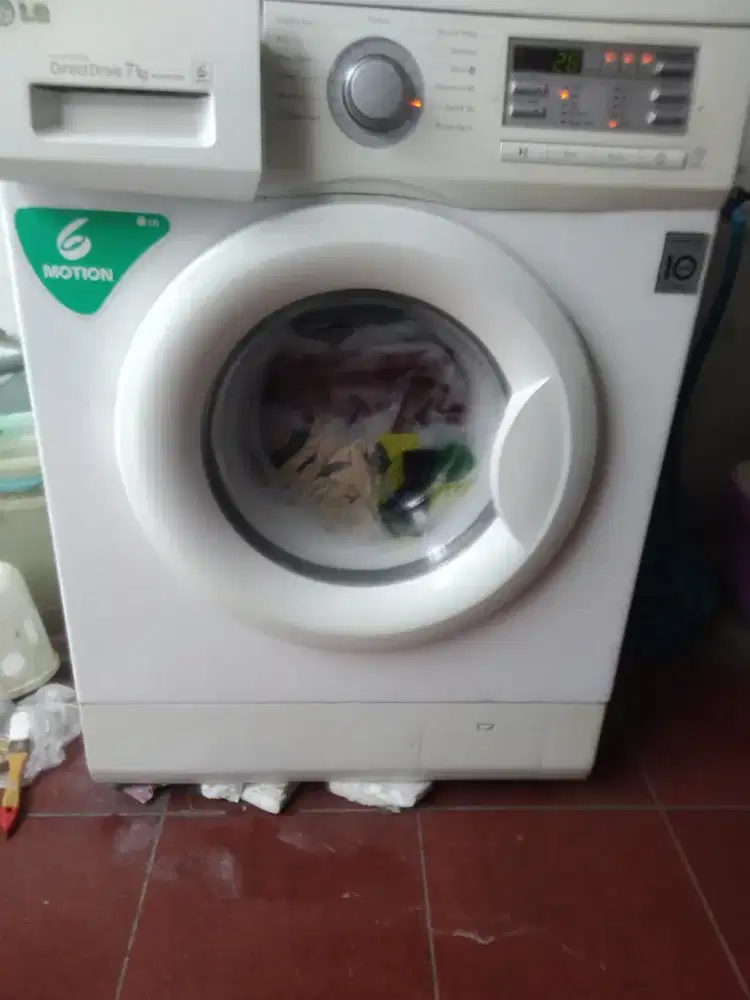 dijual mesin cuci tabung samping