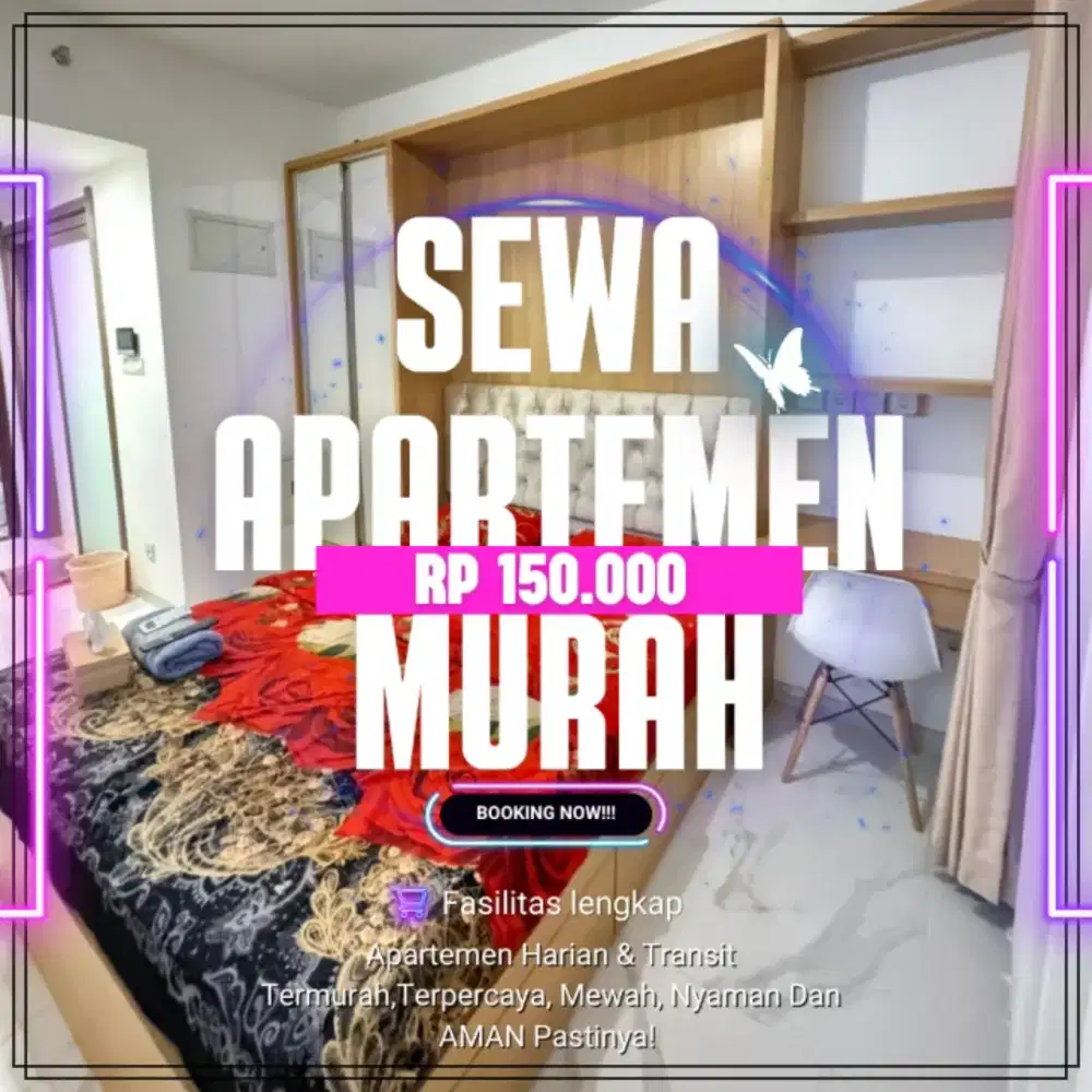 SEWA APARTEMEN BASSURA CITY HARIAN/TRANSIT TERMURAH