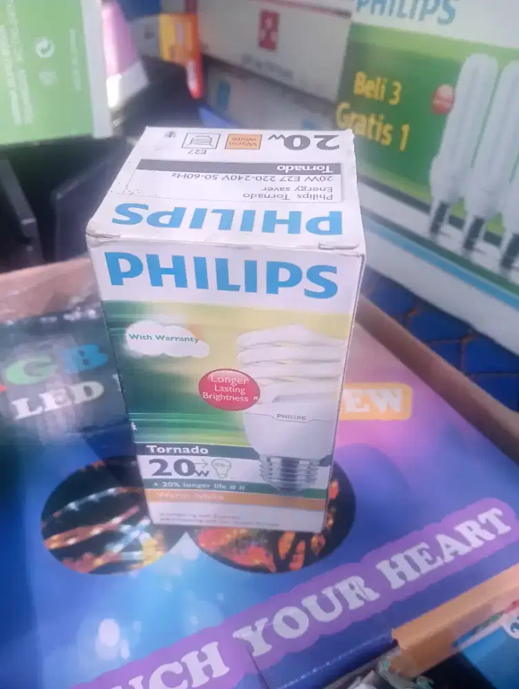 Lampu Philip model ulir 40 watt