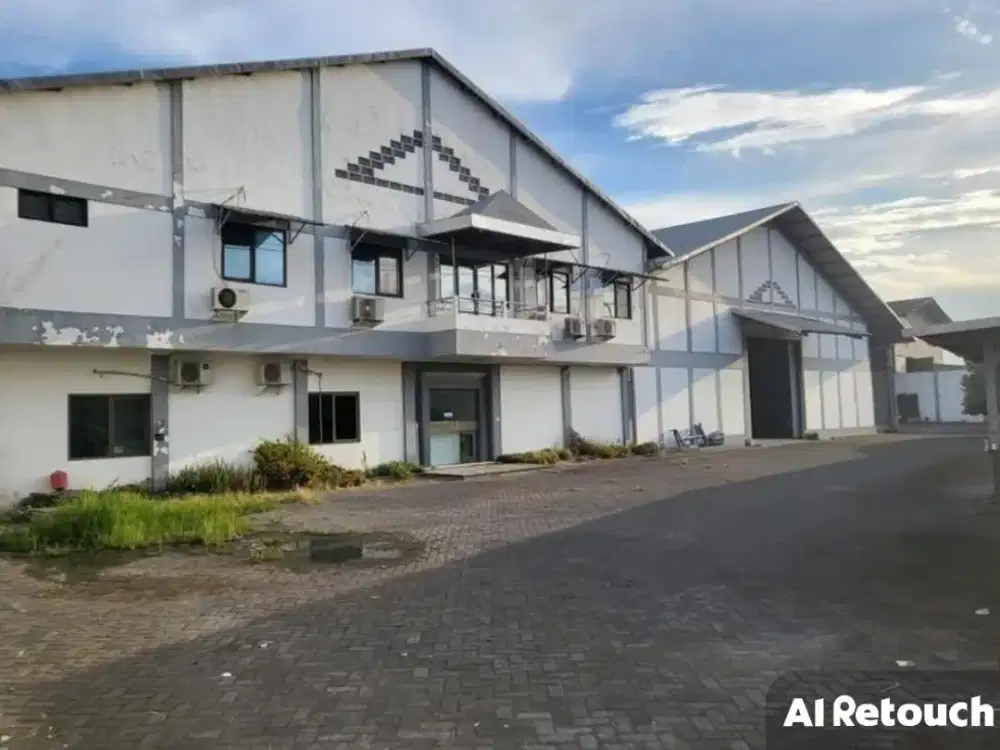 Dijual Cepat  Gudang Ex Pabrik Daerah Cerme Gresik Strategis Siap Pakai