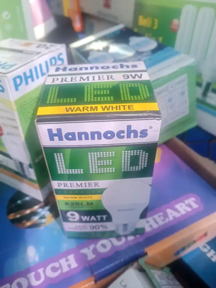 Lampu hanoc 9 Watt kuning