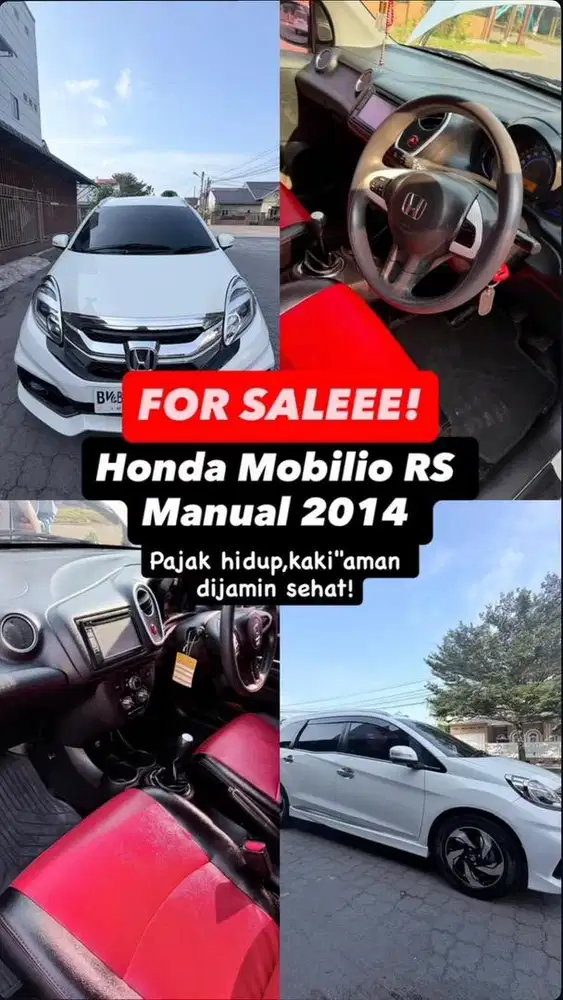Honda mobilo 2014 , bensin 1.5 RS bensin