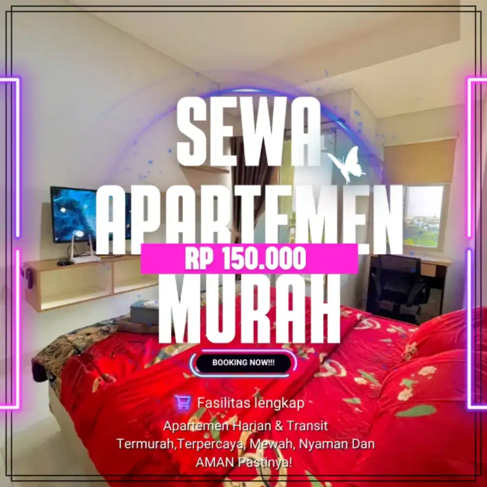 SEWA APARTEMEN SENTRA TIMUR HARIAN/TRANSIT TERMURAH