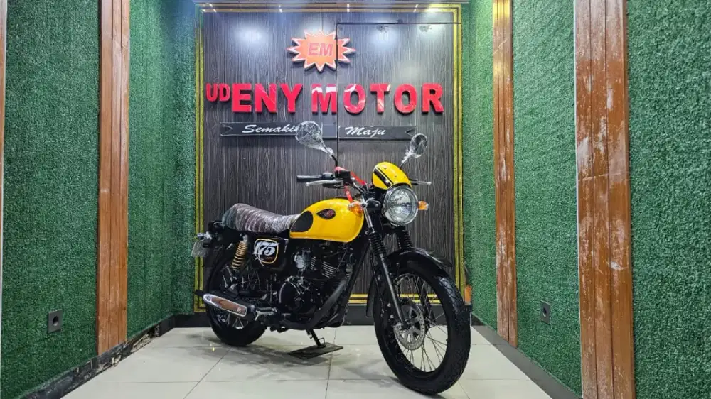 ENY MOTOR - READY KAWASAKI W175 CAFE 2019 - YELLOW KM 500