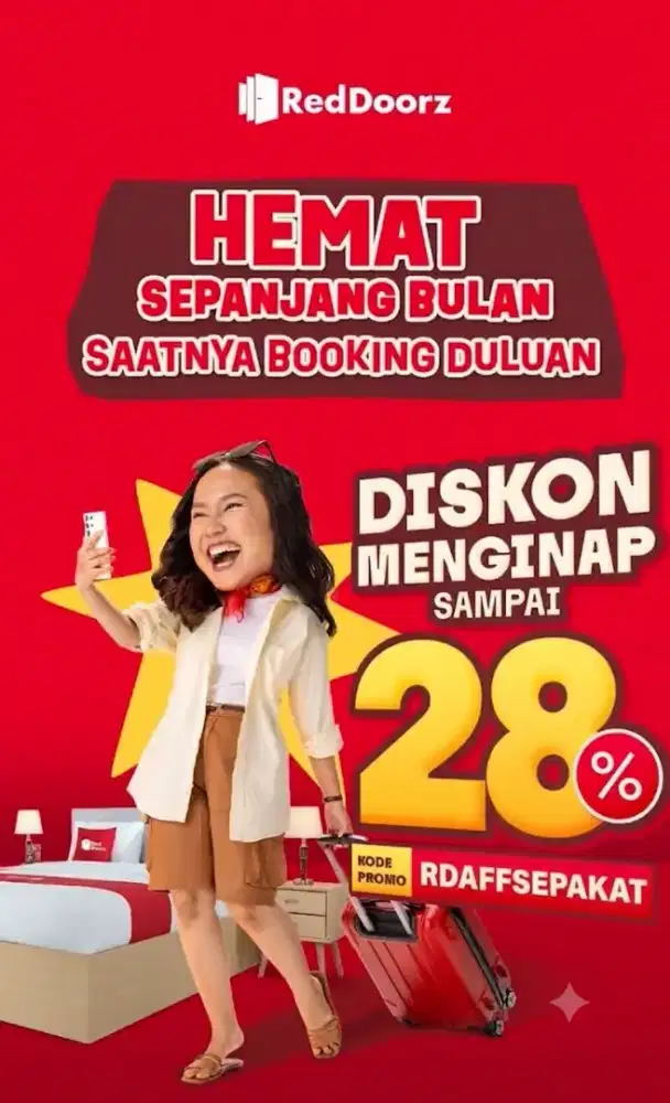 Promo Booking Hotel RedDoorz September 2026