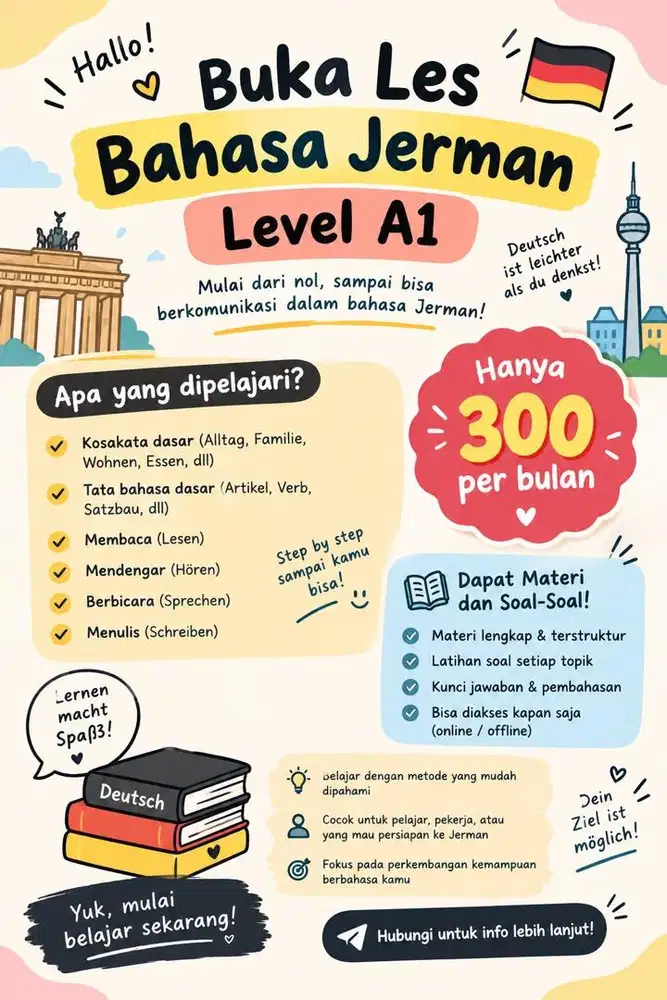 Les bahasa jerman