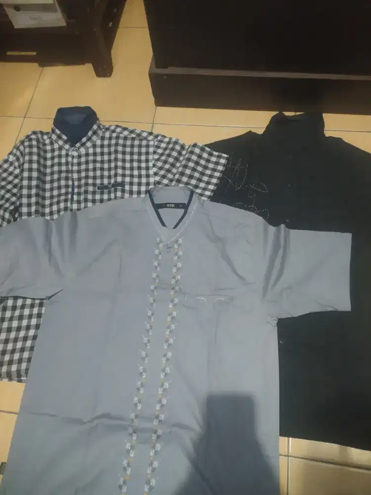 Jual Kemeja,baju kok saket training,sweaater