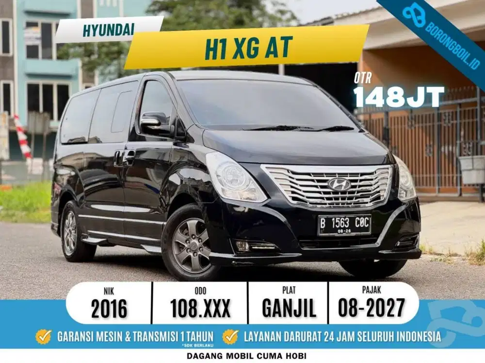 Hyundai H1 XG 2016 Bensin Hitam