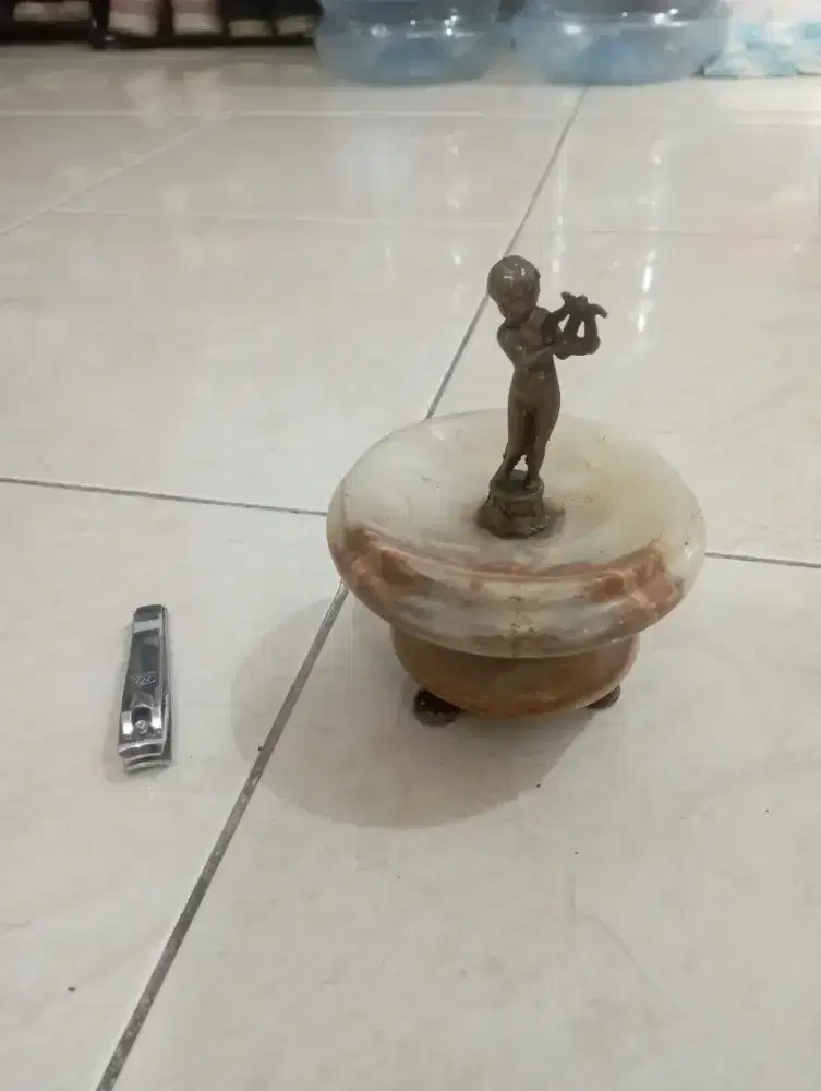 Hiasan pajangan marmer patung angel
