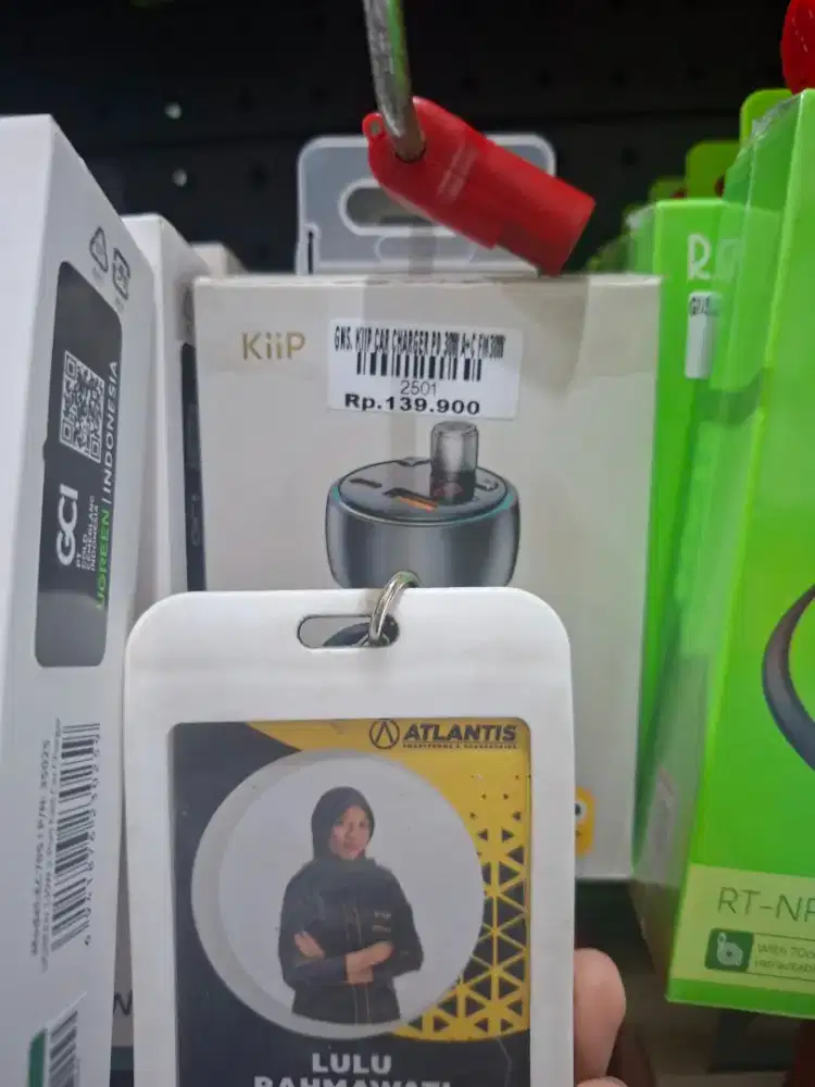KIIP CAR CHARGER PD 30W A+C FM30W
