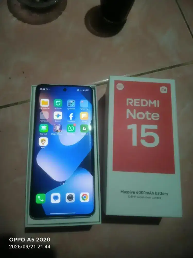 Xiaomi note 15 4g ram 8/128