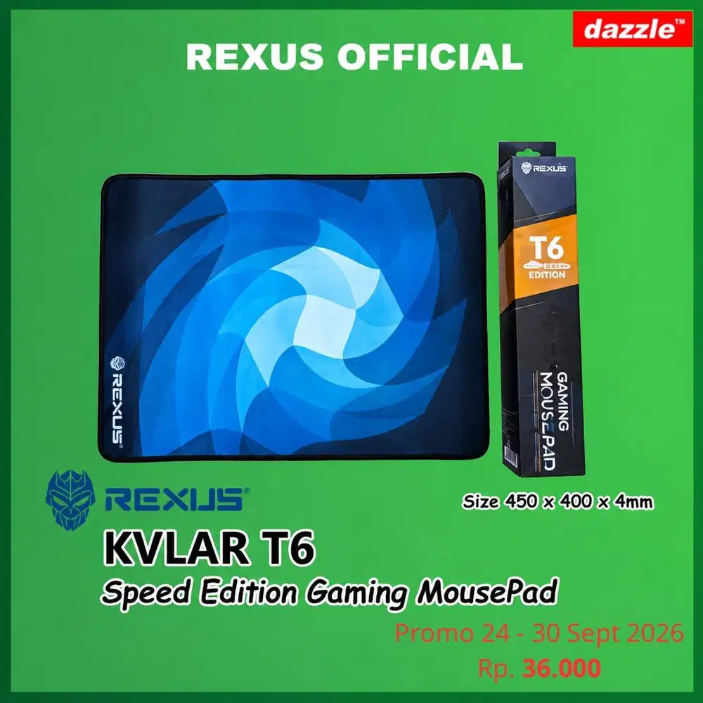 Mousepad Rexus T6 Kvlar