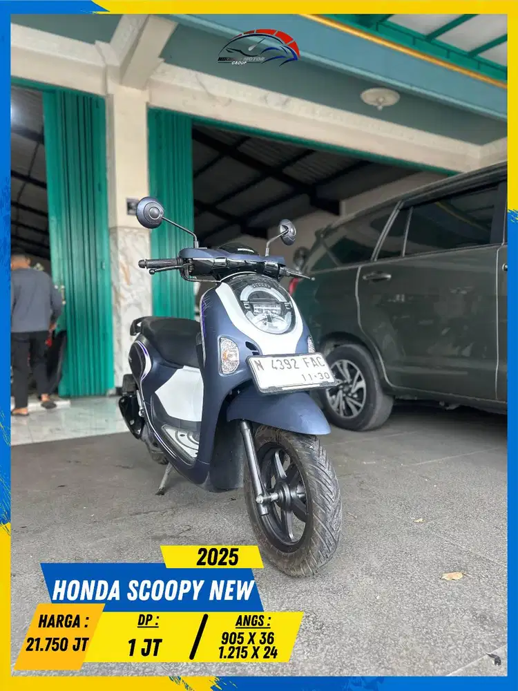 HONDA SCOOPY NEW 2025 LIKE NEW MASZEHH HIKMAH MOTOR KEPUH
