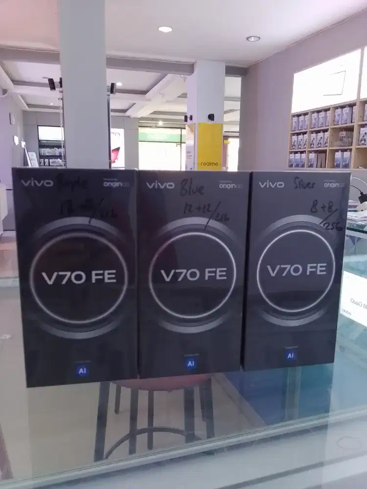 Vivo V70 5G 8+8/256 garansi resmi