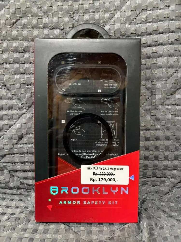 iPhone 17 Air Case Brooklyn Armor Magsafe Black