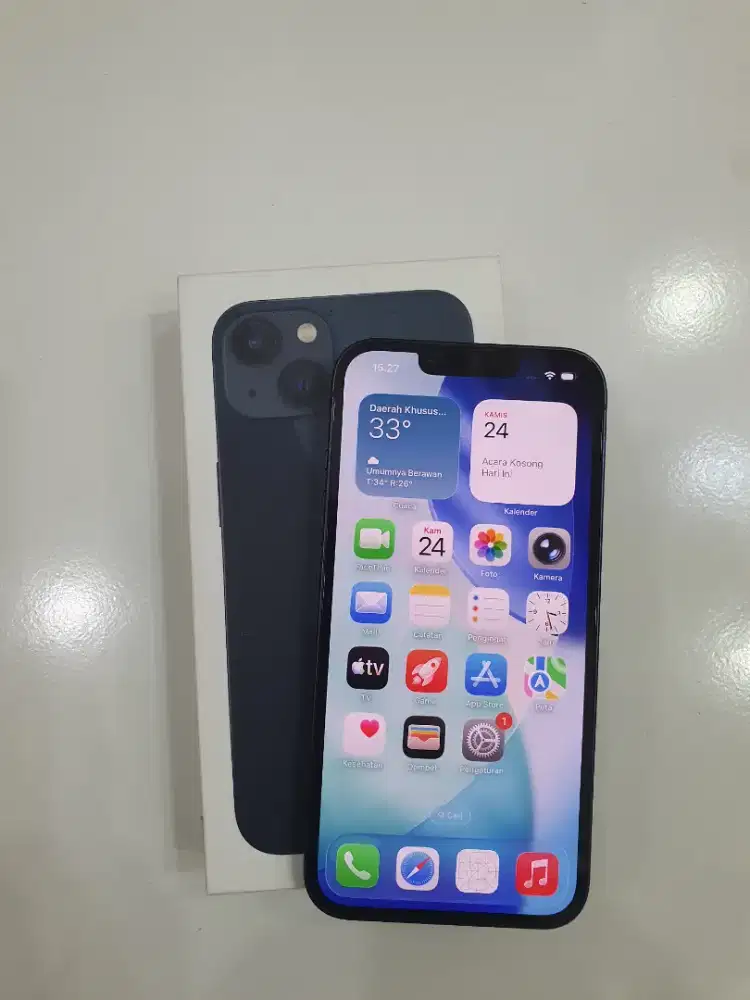 Iphone 13 128GB Ibox Mulus Lengkap