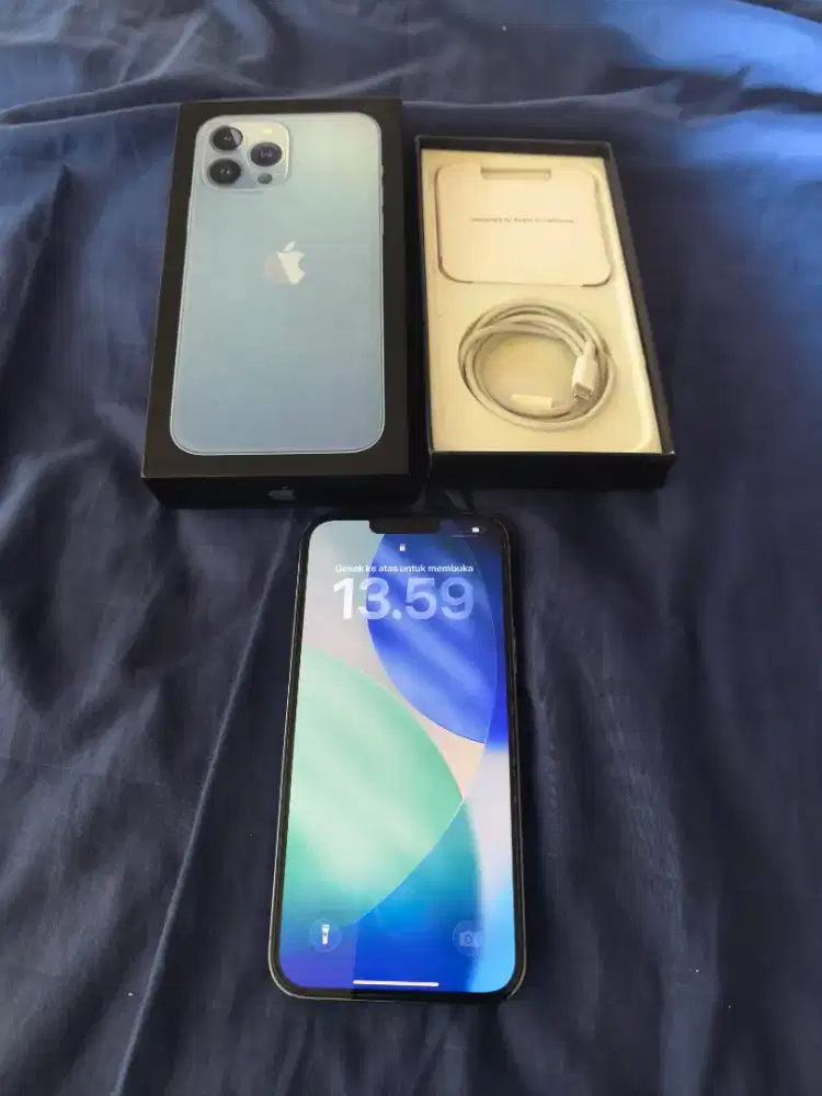 Iphone 13 promax 128gb inter Allprovider mulus baca deskripsi bisa tt