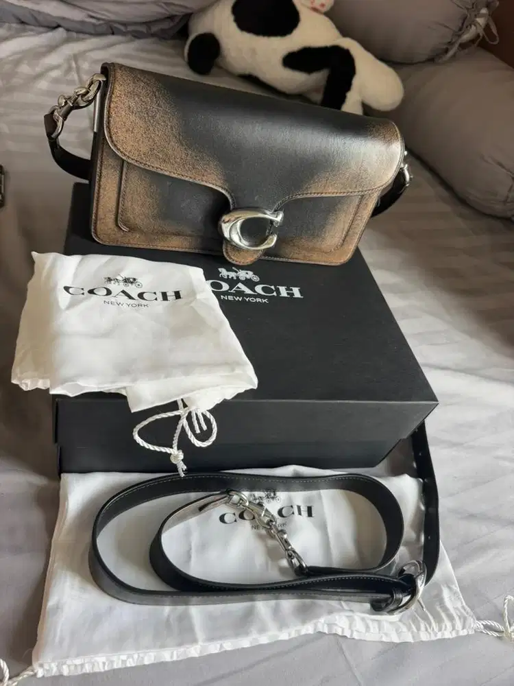 Jual Tas Tabby Coach Love Leather Fullset Ori 100%