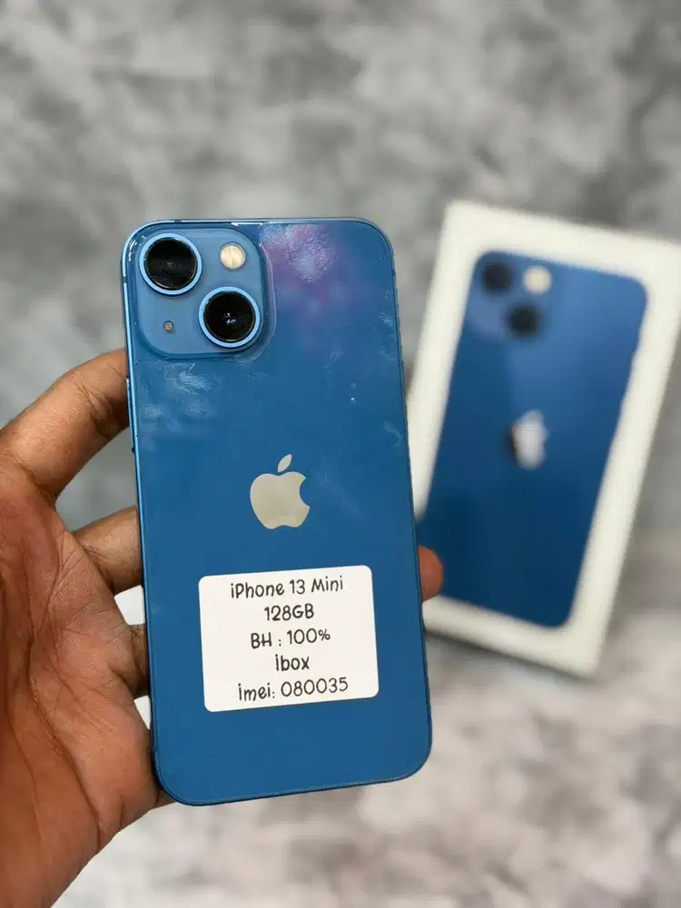 DI JUAL IPHONE 13 MINI 128GB EX GARANSI RESMI IBOX