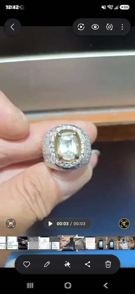 Natural yellow sapphire Sri langka