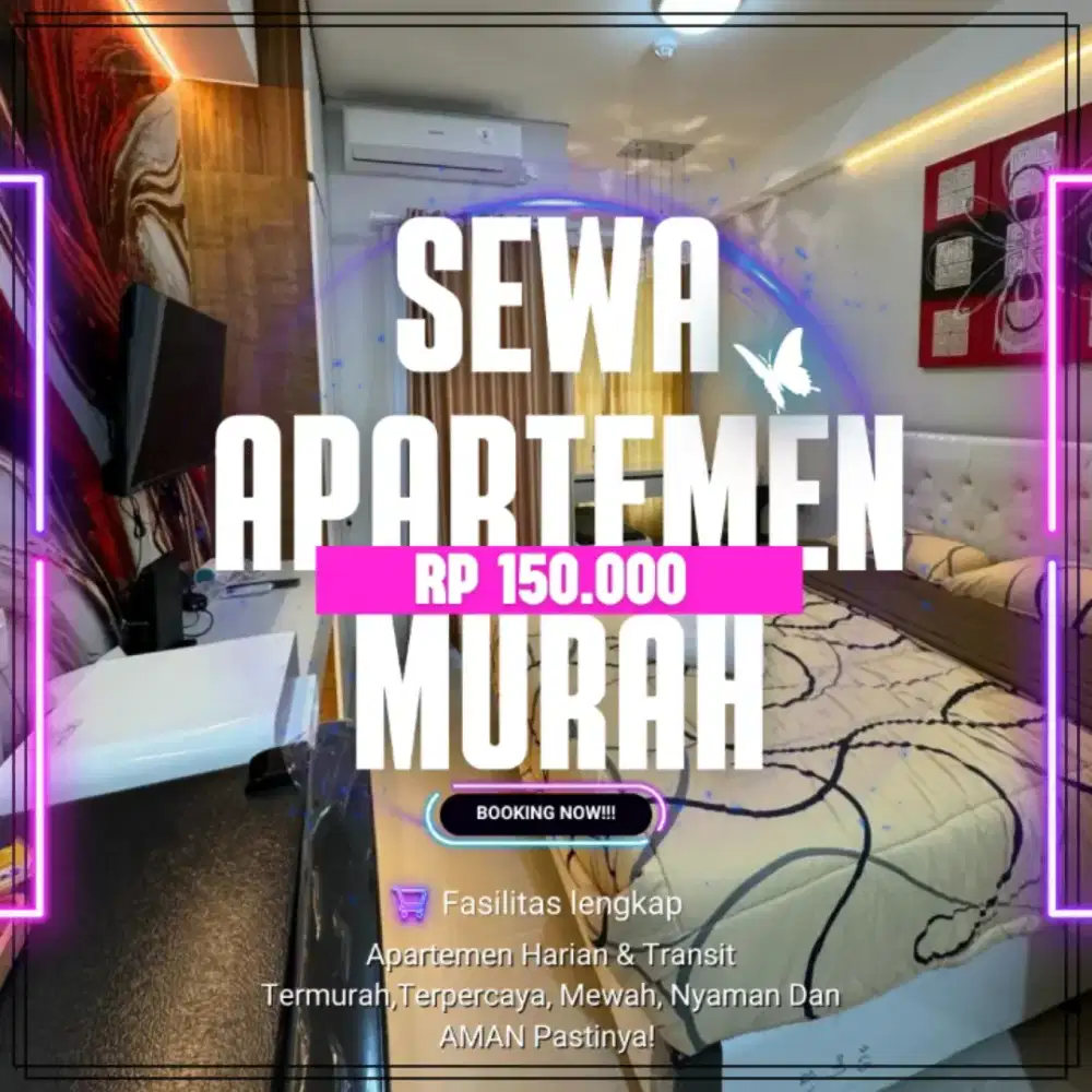SEWA APARTEMEN URBANTOWN SERUA TRANSIT MURAH