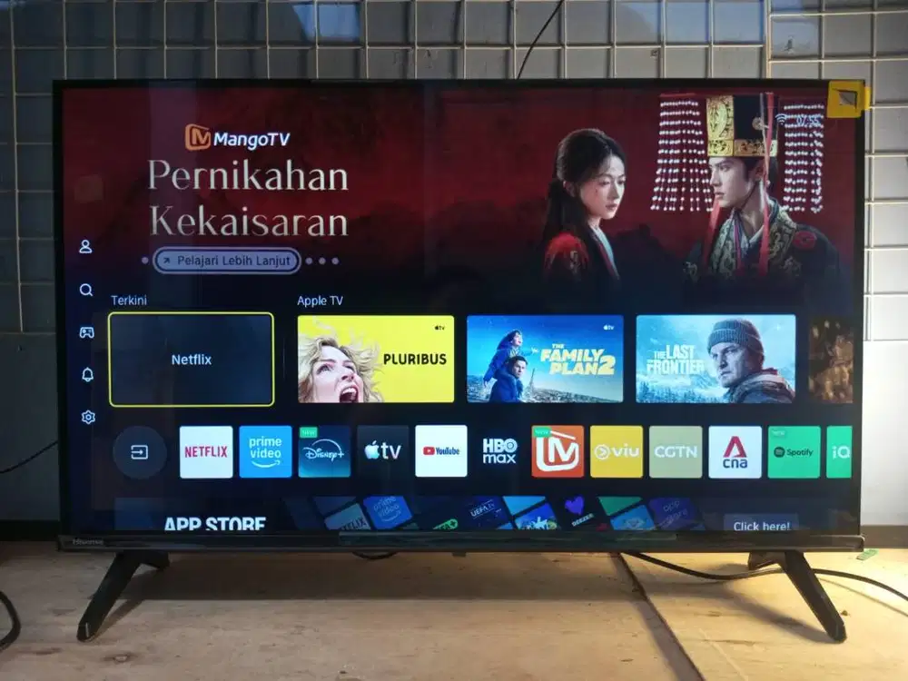 tv led smart digital 32 inc bezel less mulus second berkualitas
