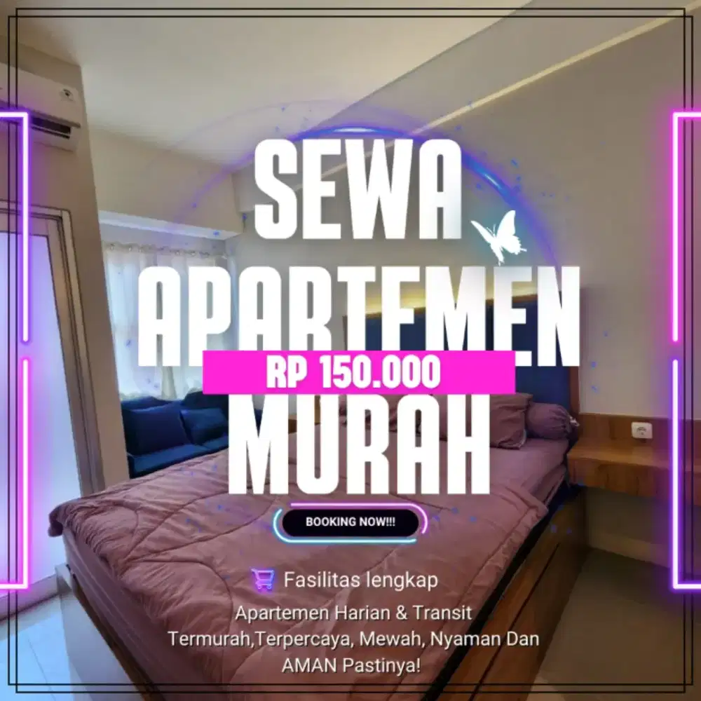 SEWA APARTEMEN LOFTVILLES CITY TRANSIT TERMURAH