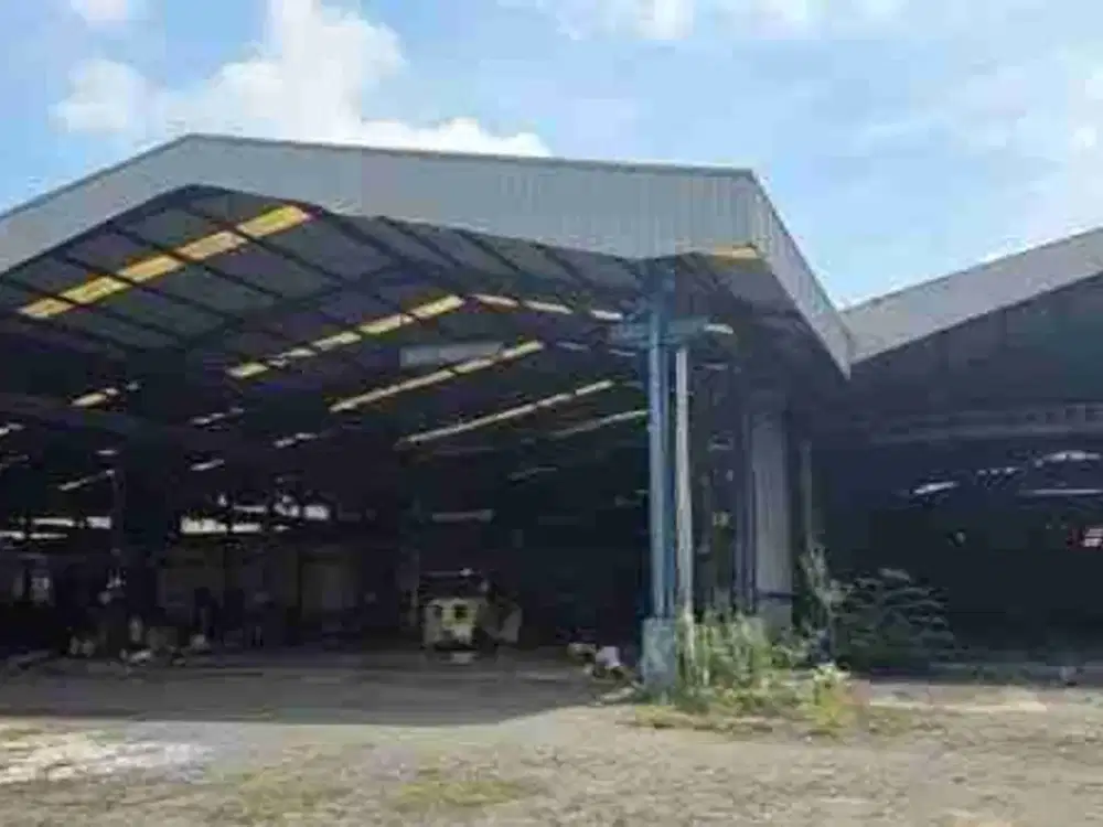 Dijual Murah Gudang Ex Pabrik di Raya Driyorejo Gresik