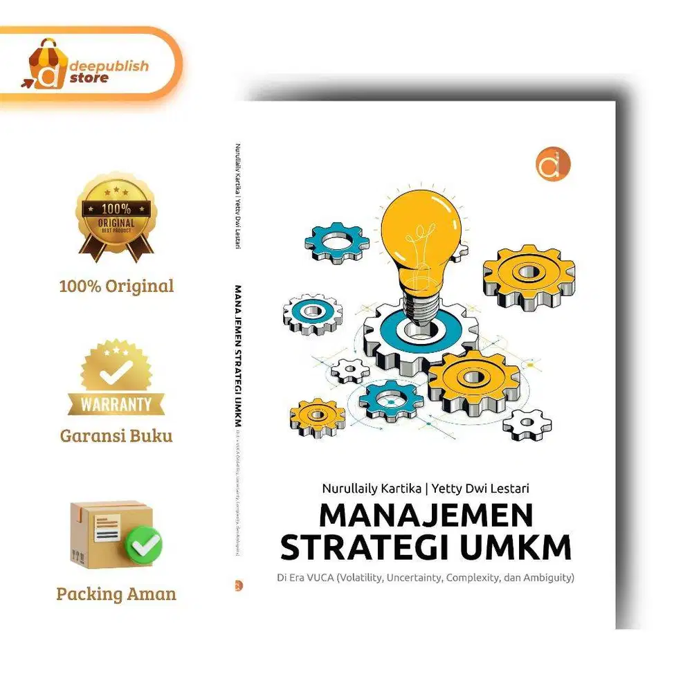 Buku Manajemen Strategi UMKM Di Era VUCA Volatility Uncertainty
