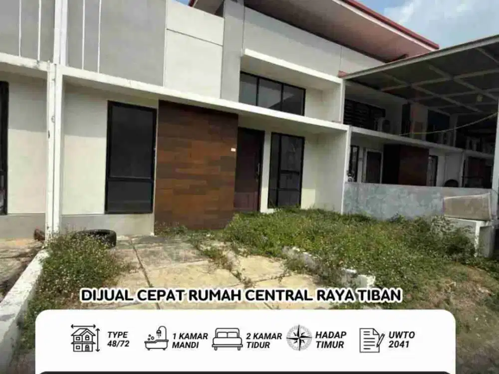 Dijual Cepat Rumah Central Raya Tiban