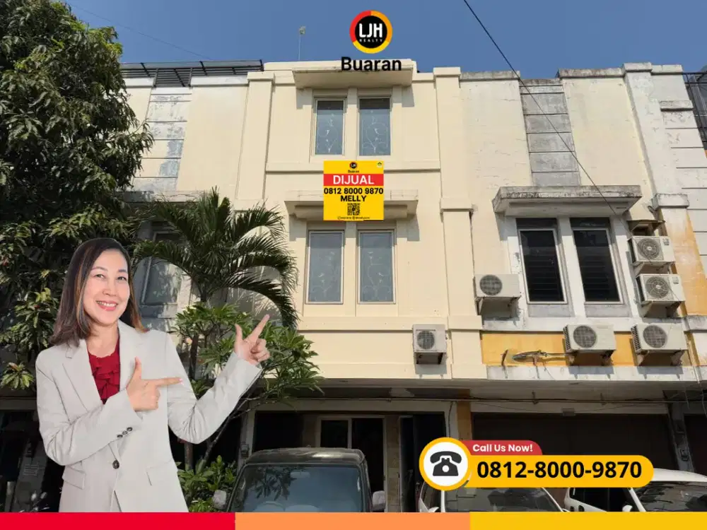 Dijual Ruko Komersil Komplek Duren Sawit Center, Jakarta Timur